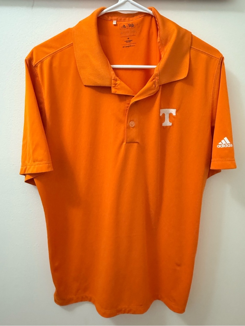 Adidas Tennessee Volunteers Orange Polo Shirt